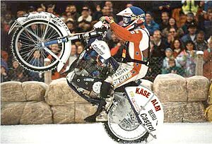 Michl Lang in Aktion