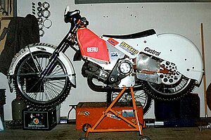 Eisspeedway-Maschine